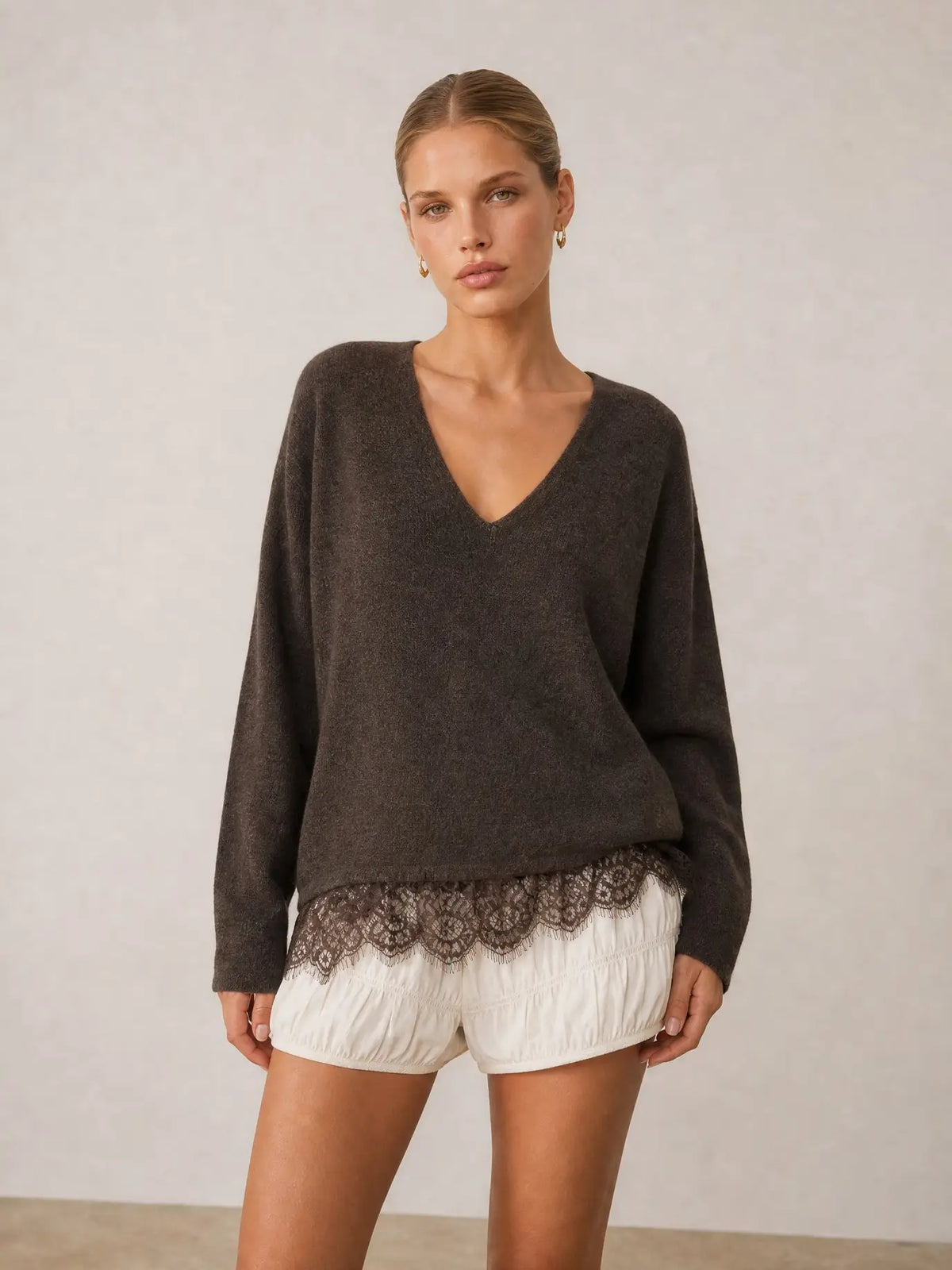 Lacey V-Neck Sweater