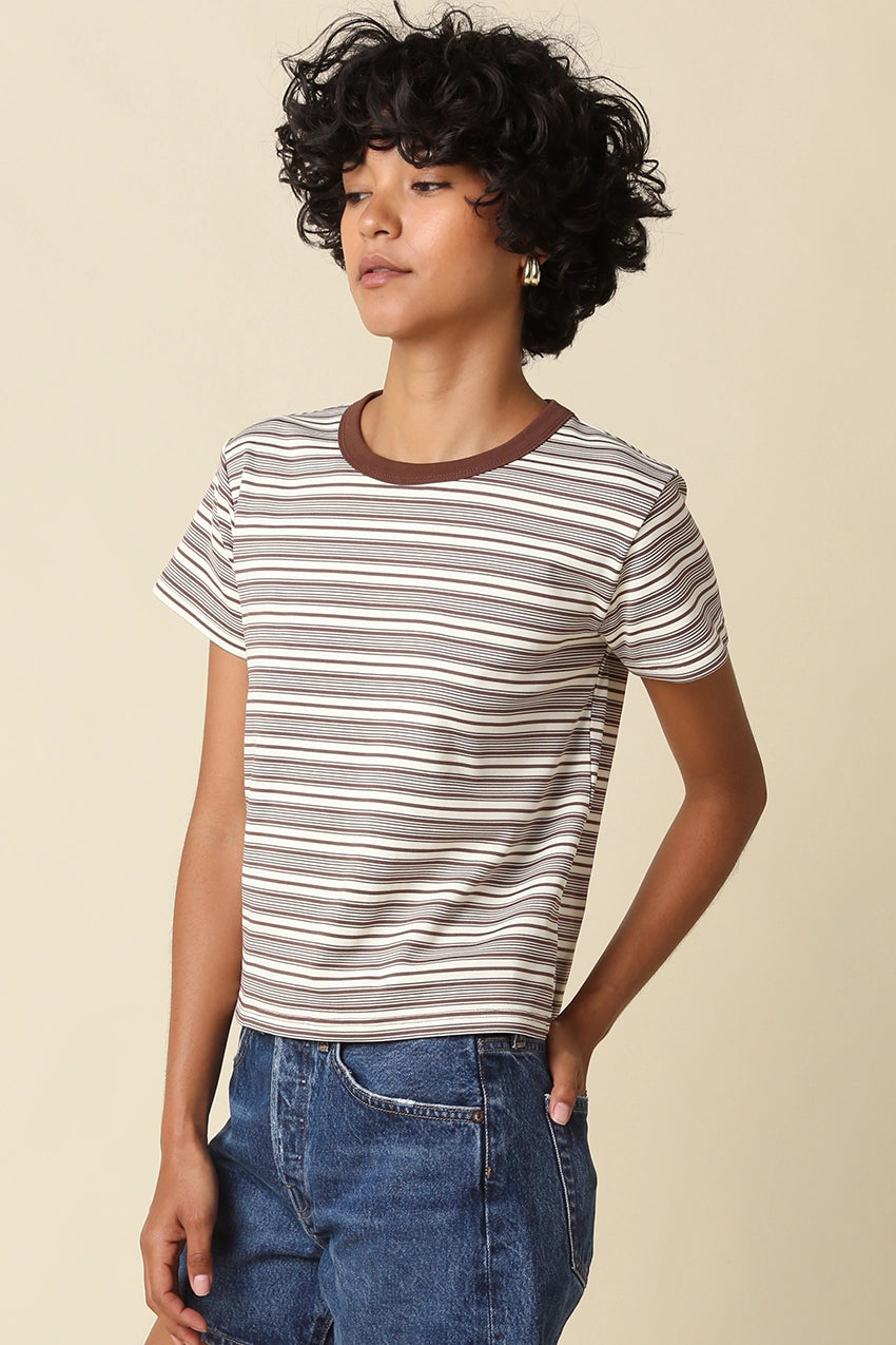 Mila Stripe Tee