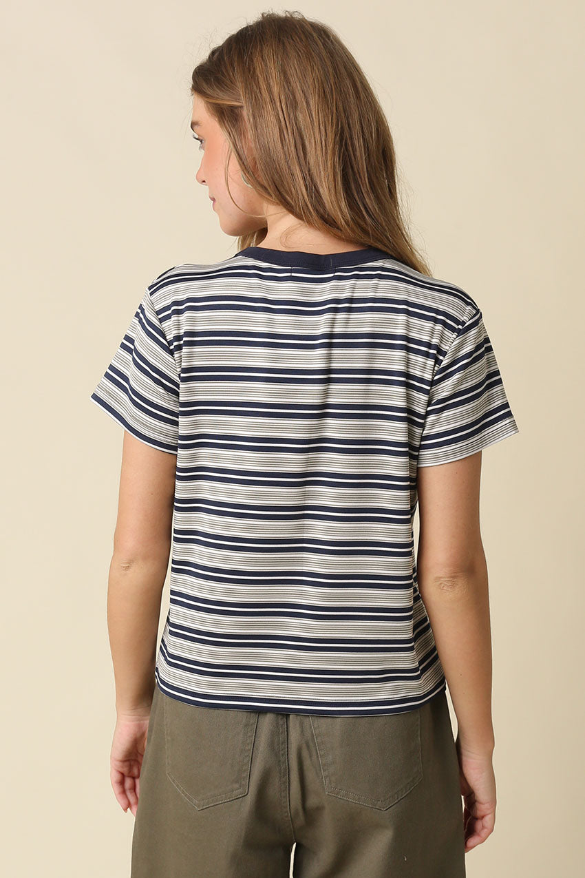 Mila Stripe Tee