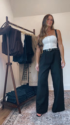 Kaitlyn Laced Up Two-Piece Set